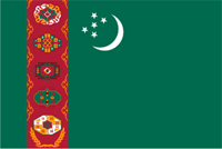 Turkmenistan flag