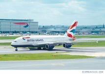 Red Carpet Route for BA A380
