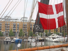 Danish Vikings invade St Katharine Docks