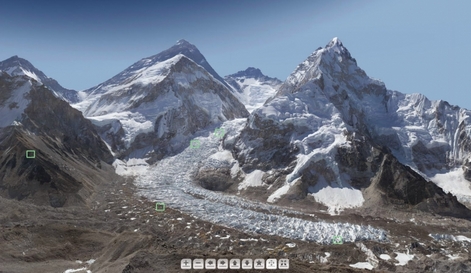 Khumbu Glacier: Pumori 2012   