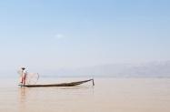 Hands On Net, Legs On Paddle, Burma by Zheng Yuan Edmund Ng