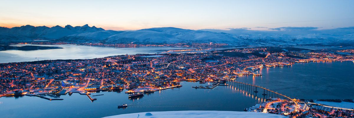 Aerial View, Tromso, Norway