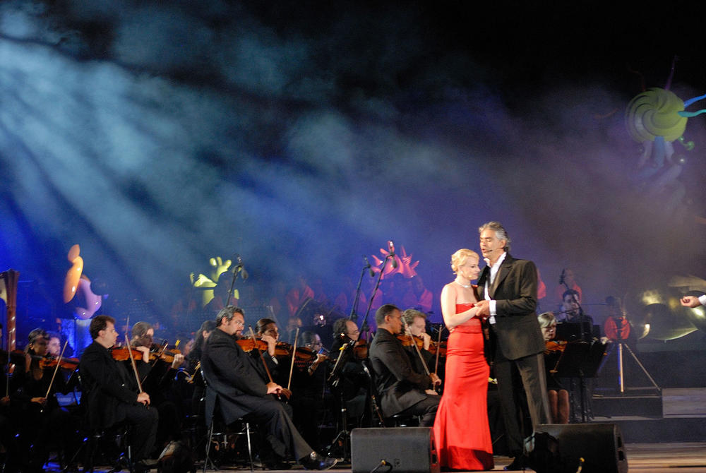 Andrea Bocelli at Teatro Antico, Taormina, Sicily Holidays 2024/2025