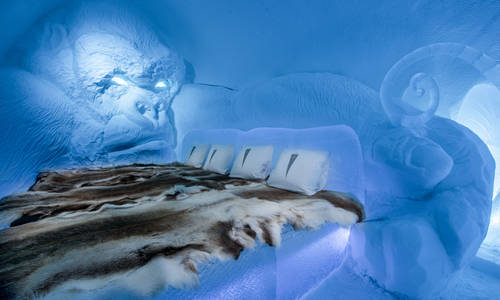 Art Suite King Kong. Design Lkhagvadorj Dorjsuren. Photo Asaf Kliger. © ICEHOTEL