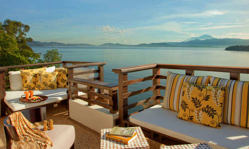 Balcony, Suria Suite, Gaya Island Resort