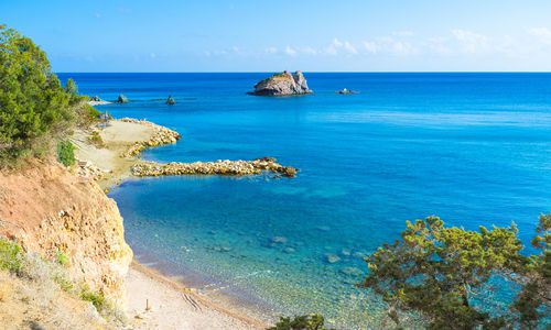 Baths of Aphrodite, Latchi Beach, Cyprus