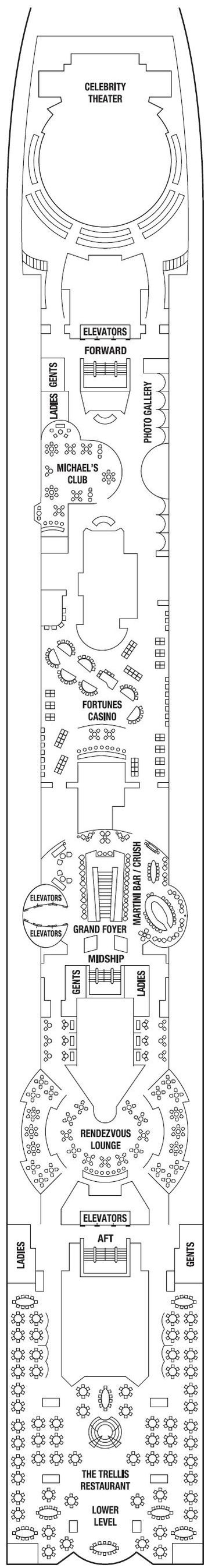 Celebrity Infinity Promenade Deck