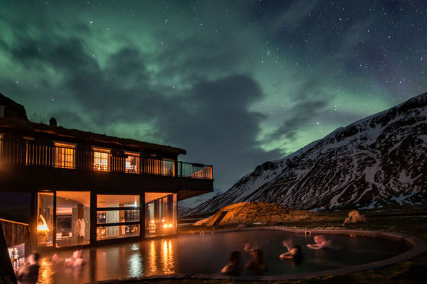 Deplar Farm luxury hotel in Iceland