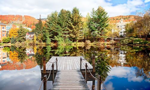 Fall season in Mont Tremblant, Quebec