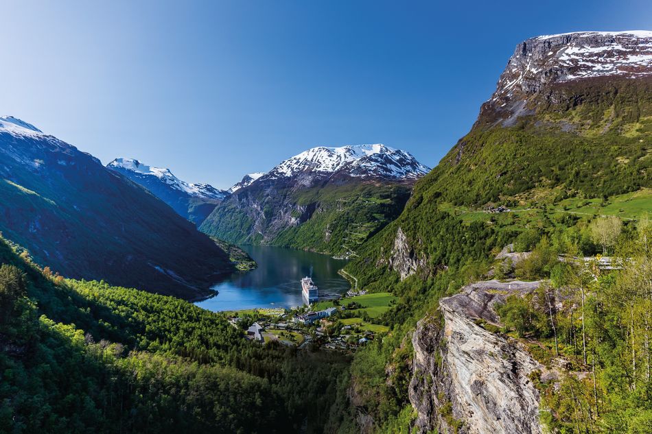 Geirangerfjord fjord in Norway