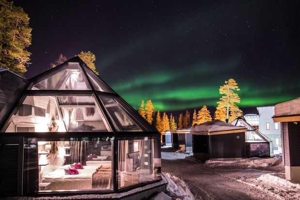 Finland's best glass igloos and aurora hotels