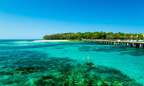 Green Island in Cairns, Queensland, Australia