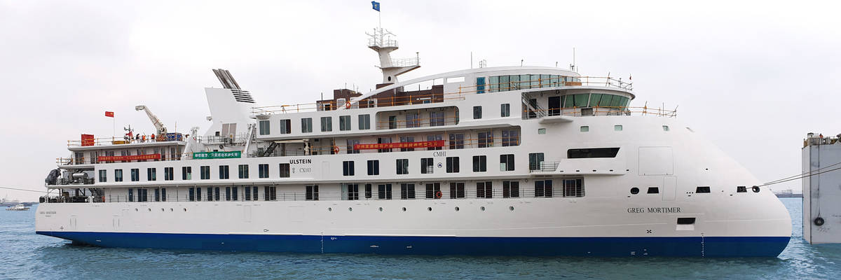 The Greg Mortimer is Christened in Ushuaia
