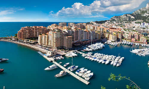 Harbour of Monte Carlo, Monaco