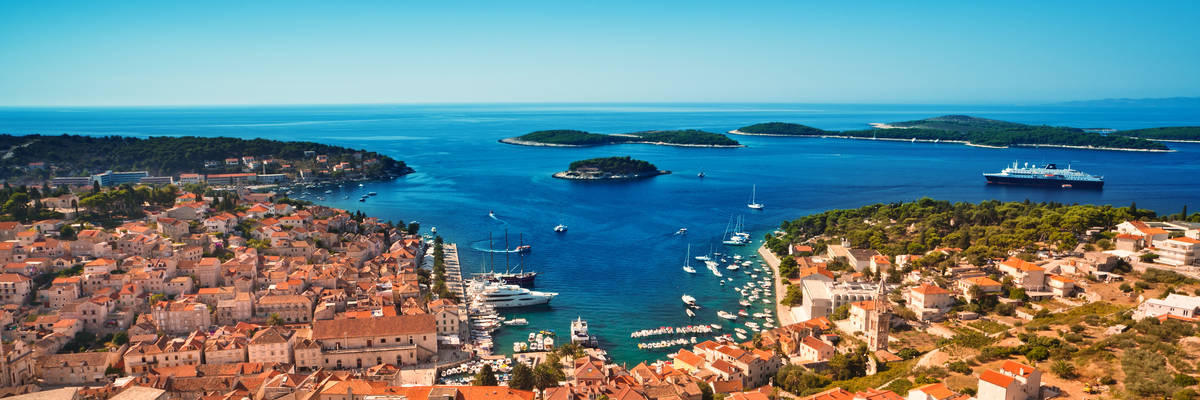 Harbour, Hvar, Croatia