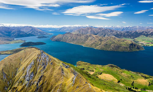 Lake Wanaka and Mt. Aspiring, New Zealand