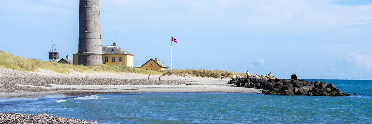 Lighthouse in Skagen, Denmark