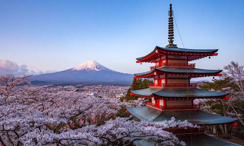 Mt Fuji, Japan