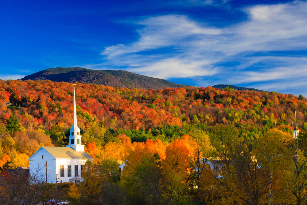 New England in the fall