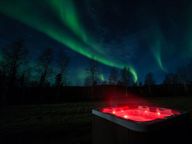 Jacuzzi at Loggers Lodge