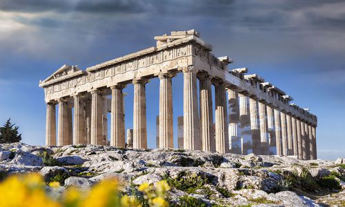 Parthenon temple, Acropolis in Athens, Greece