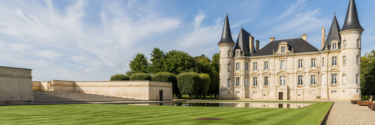 Pauillac in Medoc in France