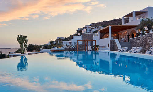 Pool, Katikies Mykonos