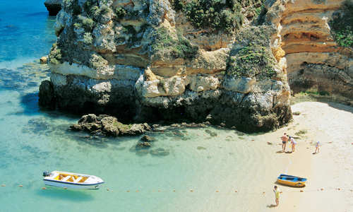 Praia do Camilo Lagos, Algarve (Credit: John Copland)