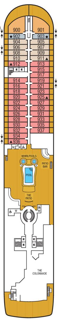 Deck Plans | Seabourn Ovation | The Luxury Cruise Company