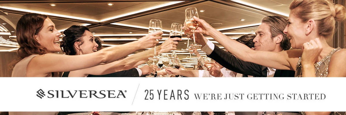 Silversea Celebrate 25 years Anniversary