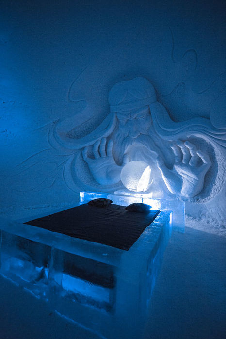 One of the GOT Themed Bedrooms at Snow Village, Finnish Lapland