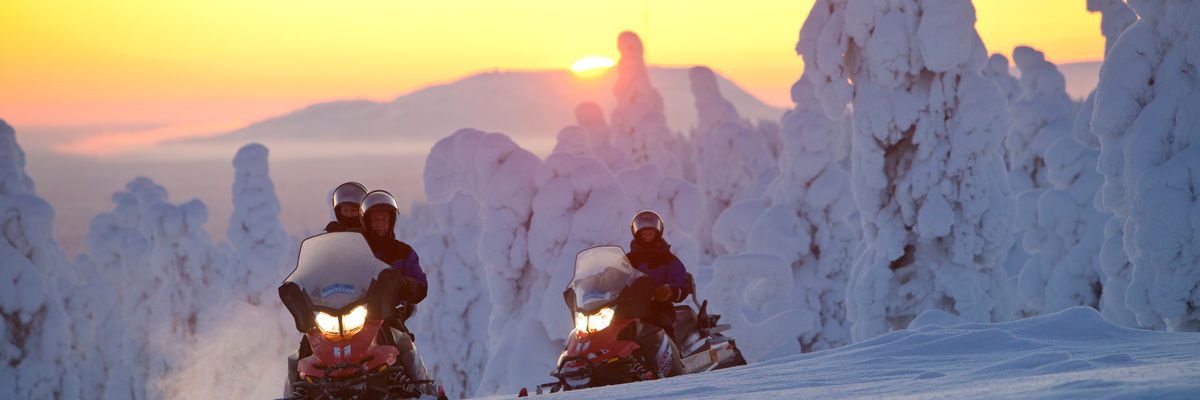 Snow and Santa in Finnish Lapland