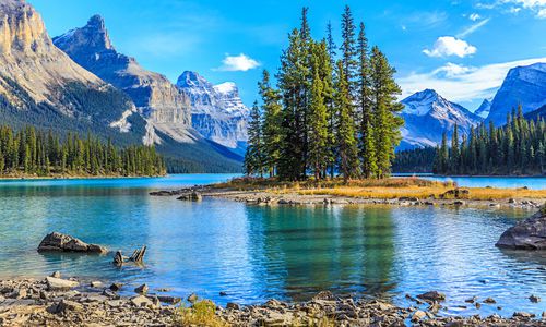 Spirit Island, Maligne Lake, Jasper National Park