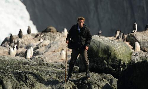 Stewart McPherson on Elephant Island