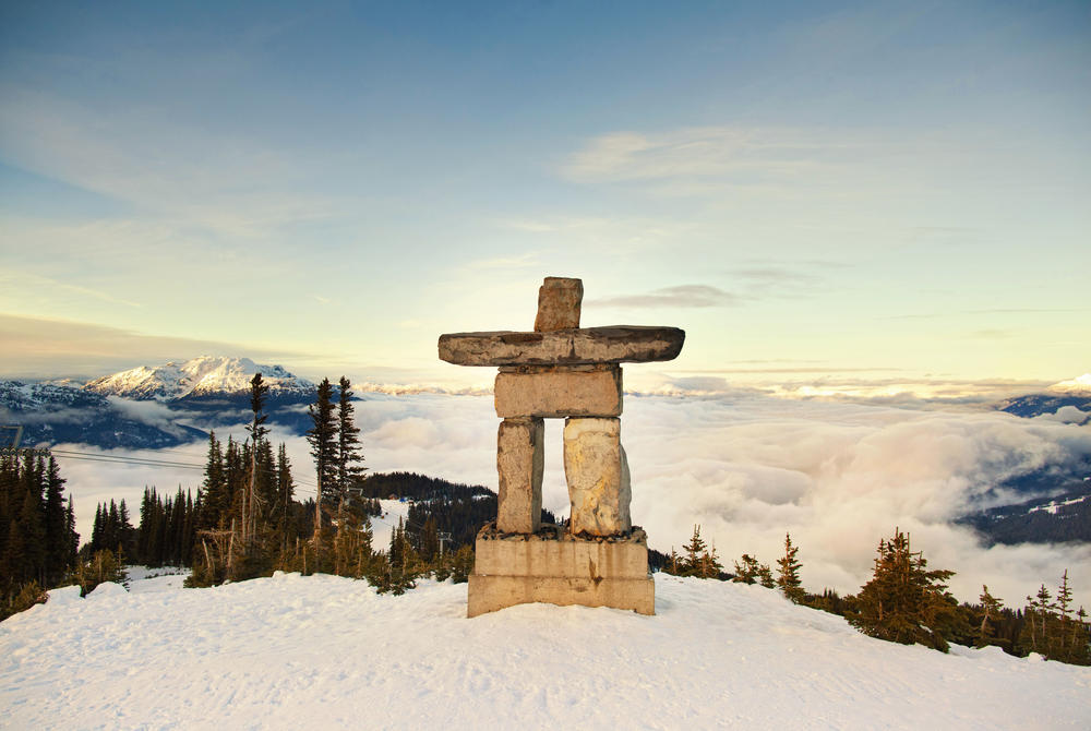 Stone Man at Whistler, Canada