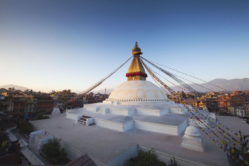 Swayambhunath Temple, Kathmandu, Nepal, Asia