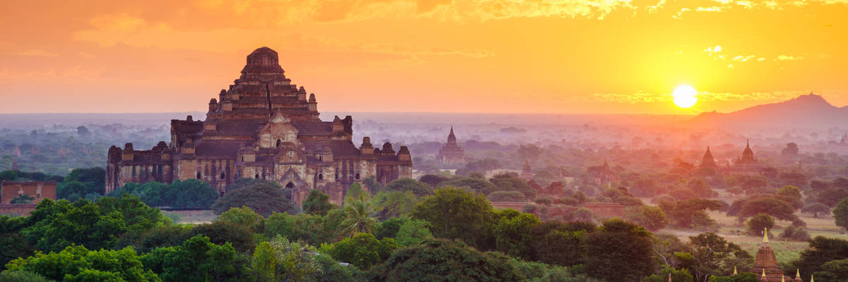 Sunset at Bagan