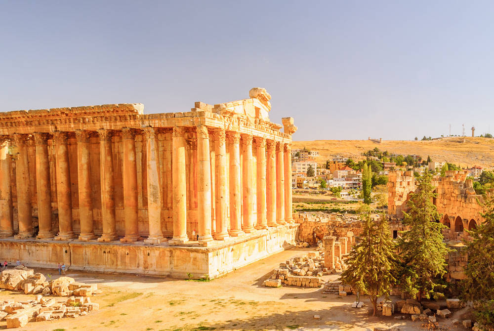 The Temple of Bacchus, Baalbeck