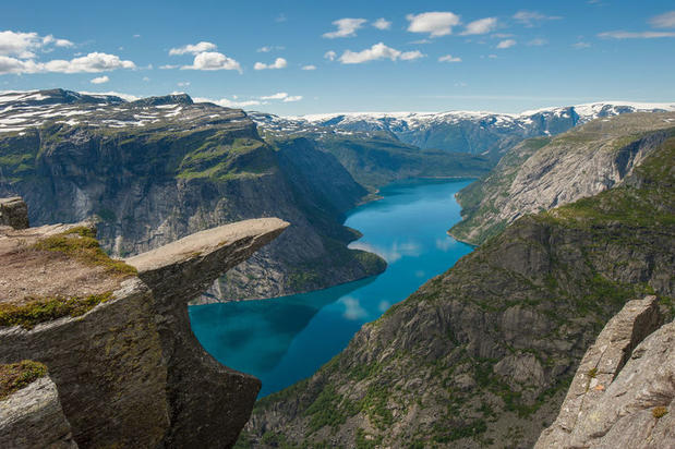 Trolltunga, Ringedalsvatnet Lake, Norway