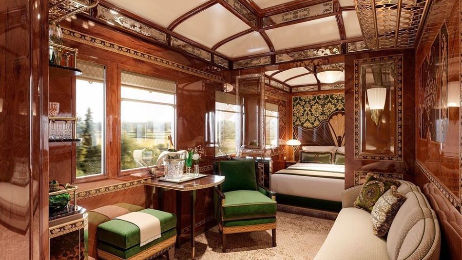 Vienna Suite onboard the Venice Simplon-Orient-Express