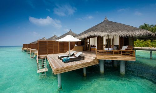 Water Villa, Kuramathi Island Resort, Maldives, Indian Ocean