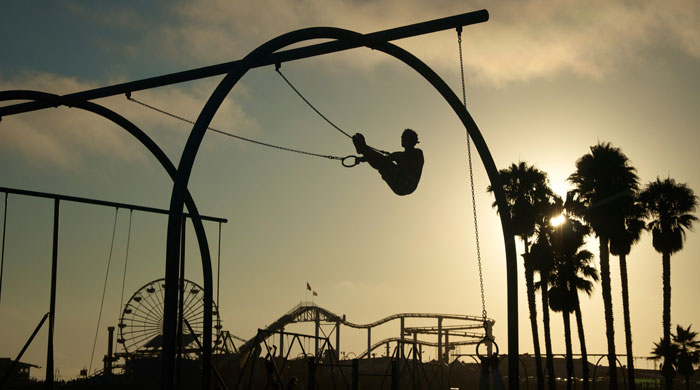 Muscle Beach, Santa Monica, California