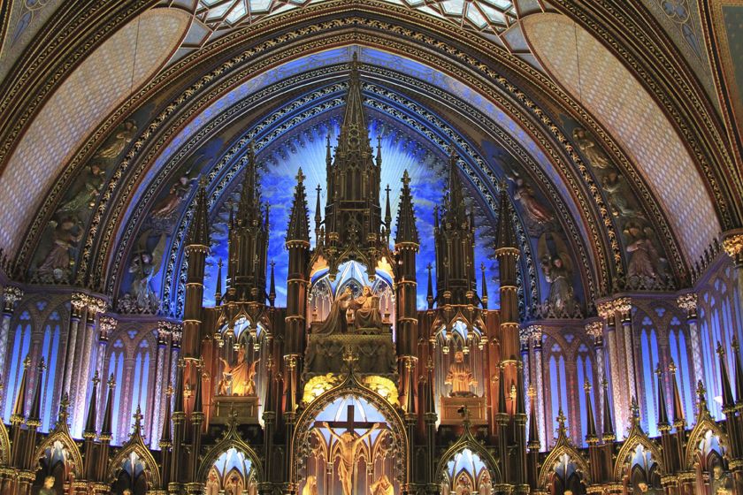 Notre Dame Cathedral, Montreal