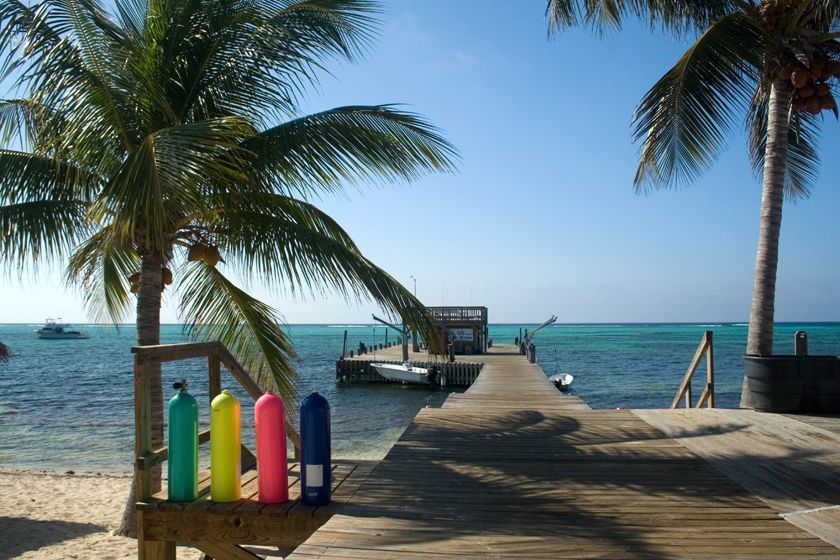 Dock at Little Cayman Beach Resort