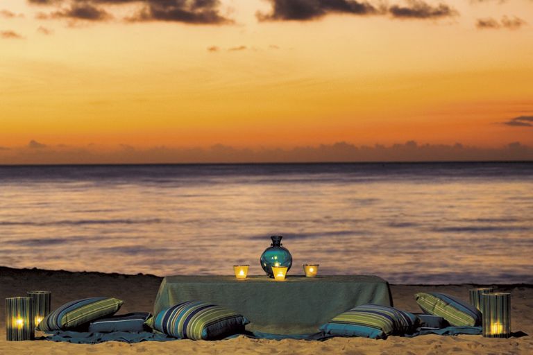 Spa on the beach, Ritz Carlton Grand Cayman