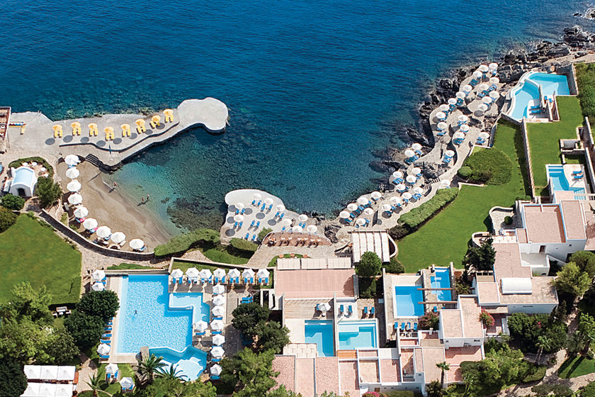 Aerial view of St Nicolas Bay Resort Hotel & Villas