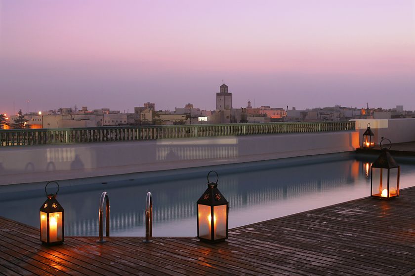 Hotel Heure Bleue, Rooftop Terrace