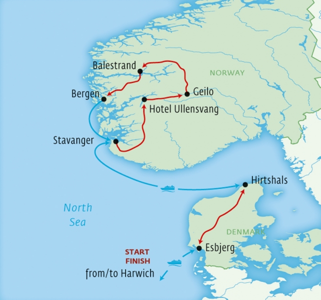 Norway by car with Fjord Line | Wexas Travel